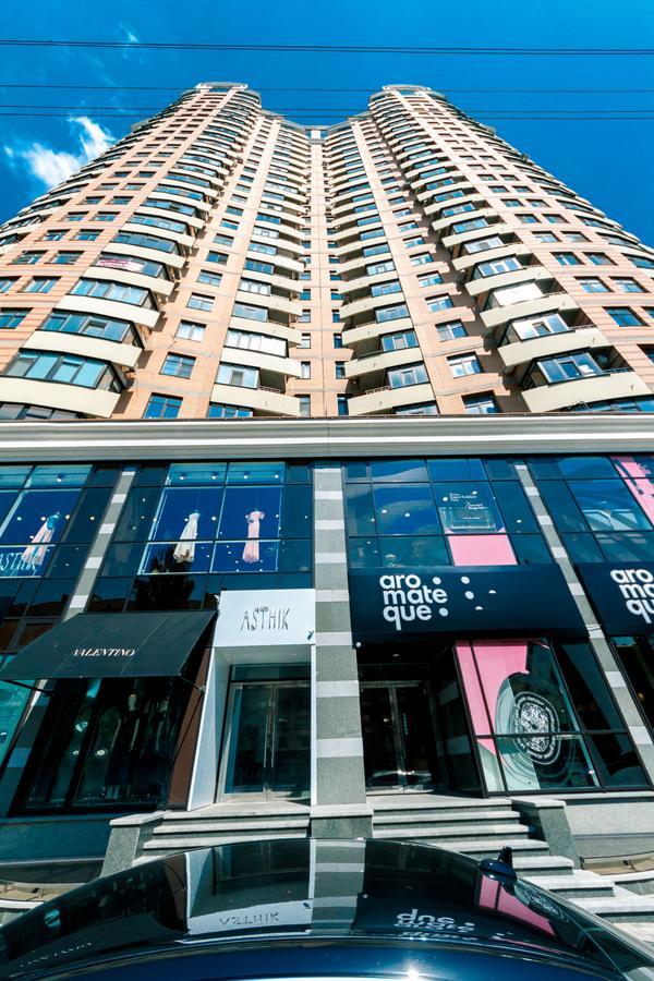 New Building Near Arena City Lesi Ukrainky 7A เคียฟ ภายนอก รูปภาพ